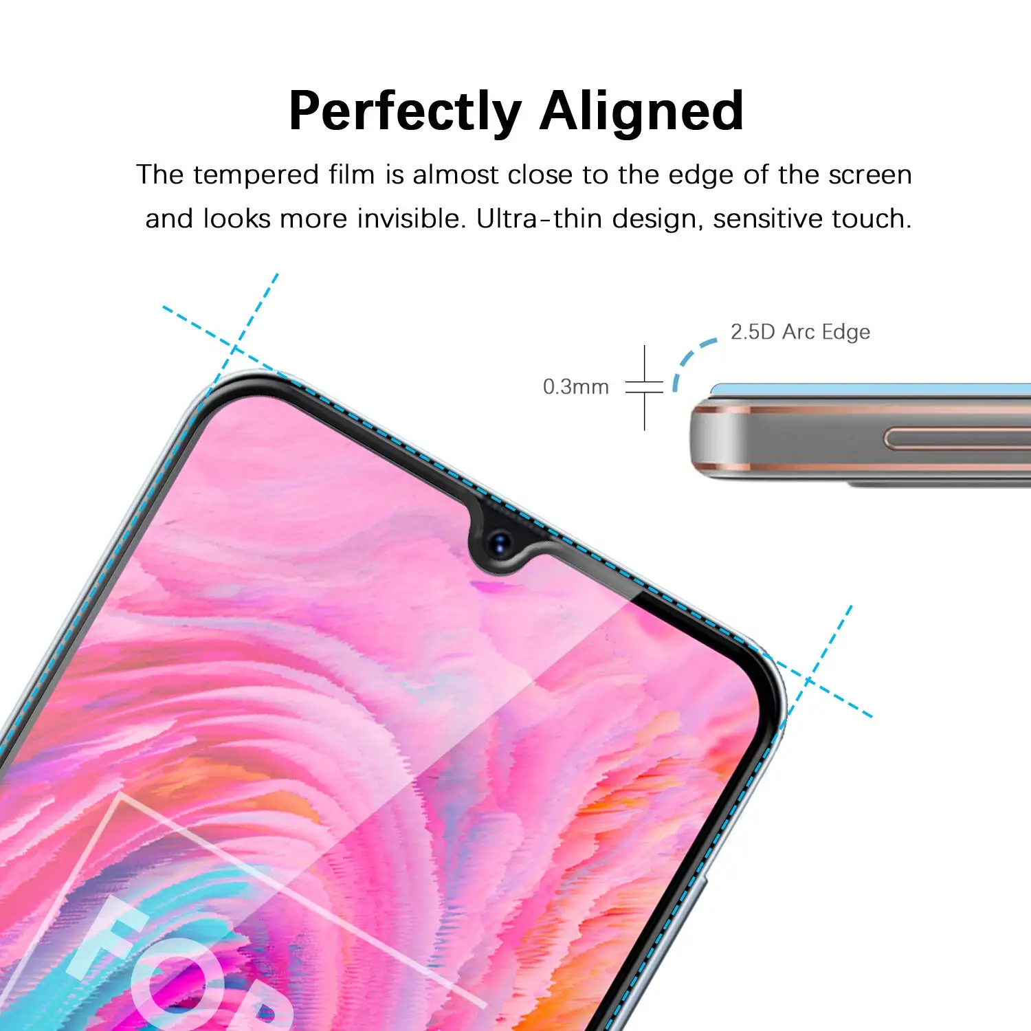 Закаленное стекло с полным покрытием для Samsung Galaxy A50 A505 A505F защита экрана на 2019 SM