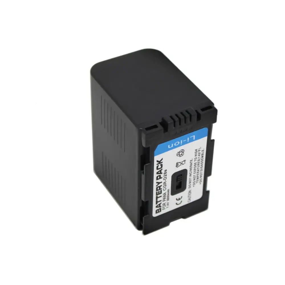 WHCYonline 2 шт. 3500 мА · ч фотосессия CGRD320 CGRD28S Аккумулятор для камеры PANASONIC фонарь NVDA1B