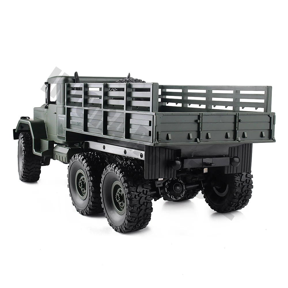2,4 г 6x6 MN77 RC Гусеничный автомобиль 1/16 Масштаб дистанционного управления грузовик игрушки RTR версия армейский Военный внедорожный грузовик