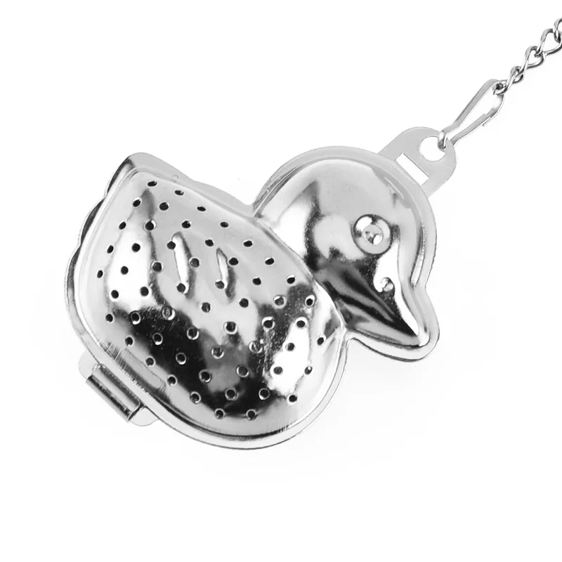1 шт. Нержавеющая сталь Чай Infuser Сфера с черной фильтр Кофе травы Специи диффузор