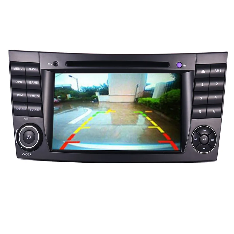 7 "сенсорный экран автомобильный dvd-плеер с экраном для Mercedes Benz e-класс E200 E220 E300