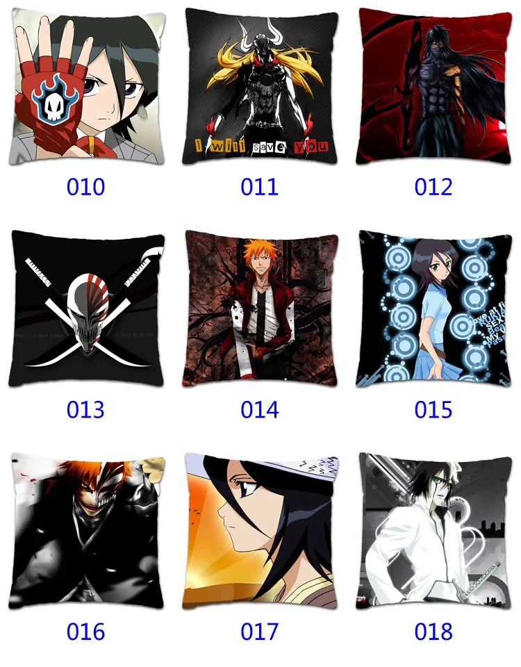 Новый двухсторонний чехол с аниме рисунком отбеливатель Kurosaki ichigo наволочка для