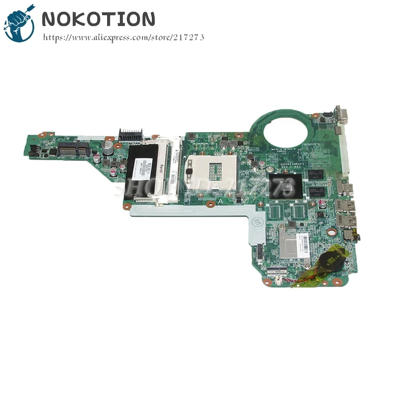 Материнская плата NOKOTION DA0R63MB6F1 для ПК материнская HP Pavilion 14-E 15-E 713256-001 713256-501 HM86 DDR3L