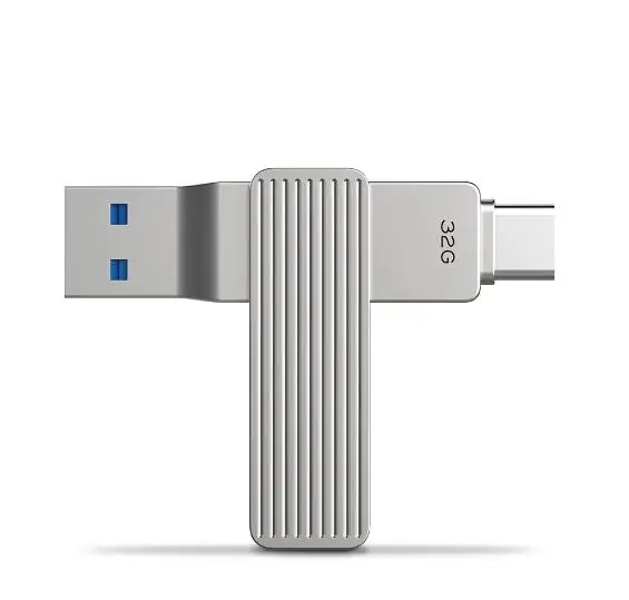 Мобильный телефон Youpin JESIS Type C USB с двойным интерфейсом U диск M1 вращение на 360