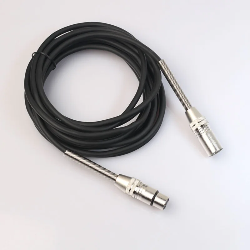 DOITOP 3 Pin jack Audio XLR Microphone 1.8m 5m 10m Extension Cord Cable Male to Female for Mixer Amplifiers |