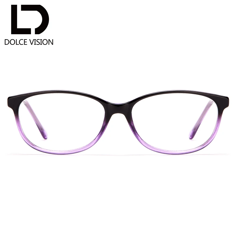 Модные женские очки dolce-vision цветная оправа для близорукости фирменный дизайн по