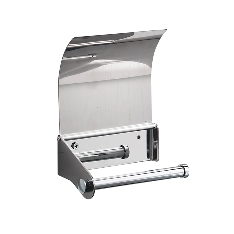 

SmileMonkey Stainless steel covered toilet paper holders Bathroom paper towel holder bathroom waterproof roll holder