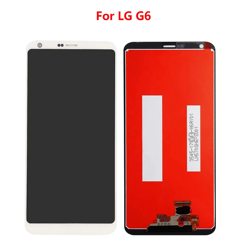 100% протестированный экран Для 5 7 дюймового LG G6 ЖК дисплей с рамкой кодирующий
