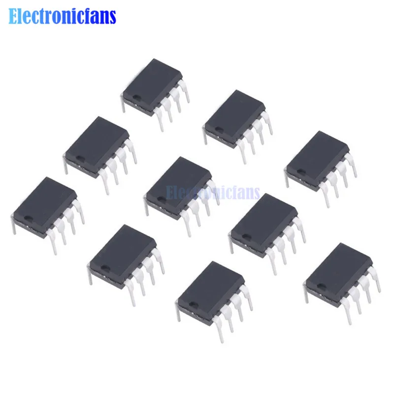 20 шт. NE555P NE555 DIP-8 одиночные биполярные таймеры IC чип | Электронные компоненты и