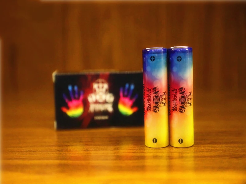 Топ США Apocalypse 18650 батарея IMR 4 2 V 4000mah 100A Радужный цвет перезаряжаемый li lon Vape блок