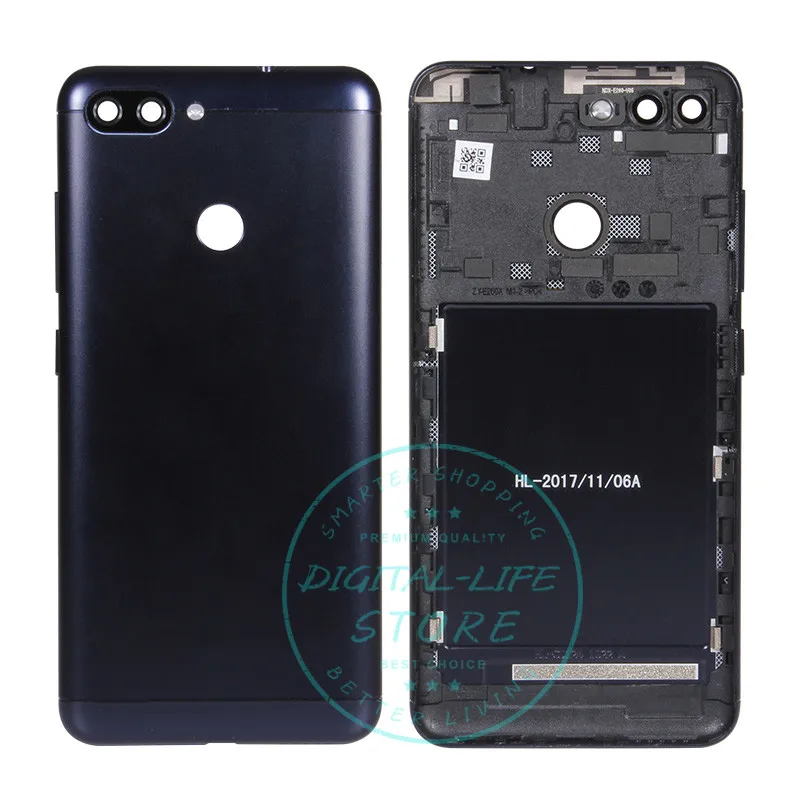Задняя крышка для Asus Zenfone Max Plus M1 ZB570TL задняя аккумуляторного отсека корпус из