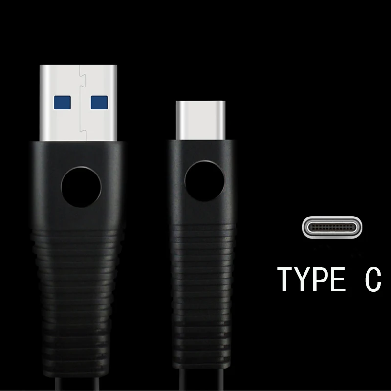 Thbelieve USB к USBC Магнитный кабель 1 м плоский Type C 3 0 зарядка передачи данных шнуры для