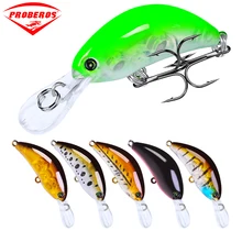 6 цветов Crankbait рыболовные снасти 5 см 2 17 &quot/4 г 0 14 унц. Новый дизайн