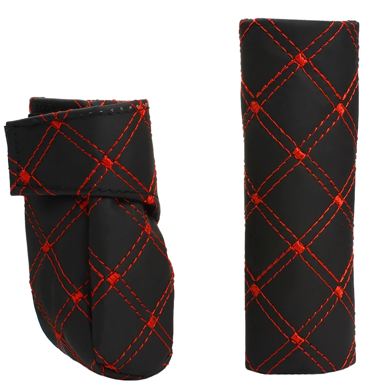 LEEPEE один комплект чехлов для ручного тормоза и переключения передач украшения