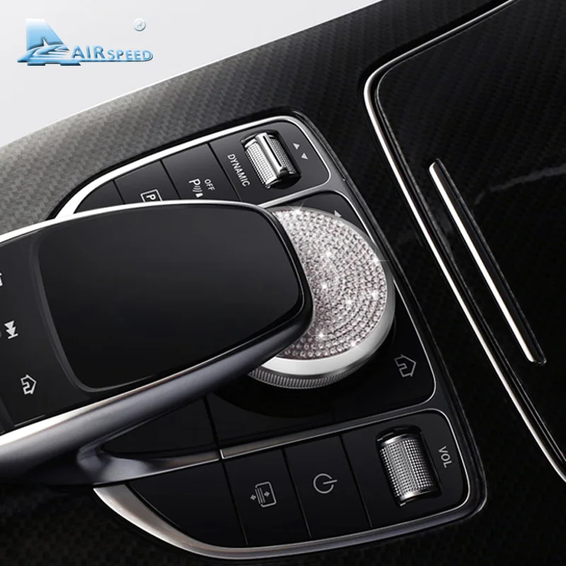 Скорость полета для Mercedes Benz C Class W205 GLC E W213 мультимедийная ручка Крышка