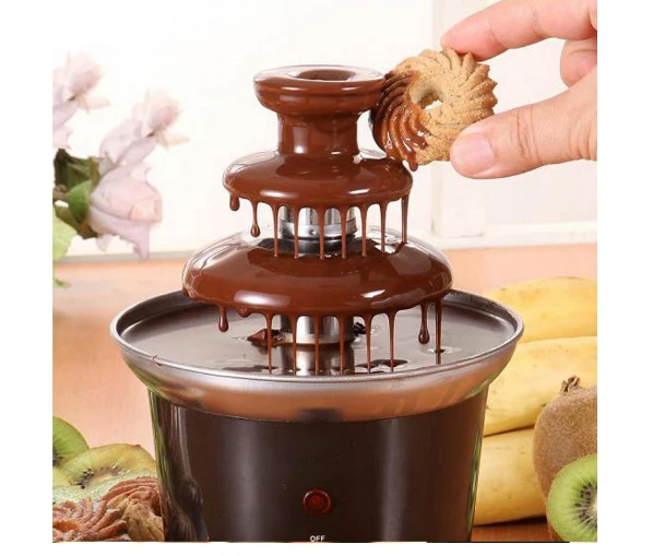 Электрический Шоколадный фонтан вечерние украшения для свадебного дерева