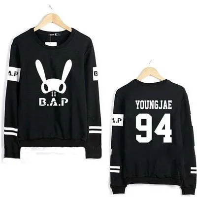 K-pop B.A.P одежда Zelo bap толстовки для мужчин и женщин на осень kpop Весна | Женская