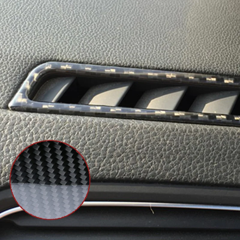 Автомобильные наклейки Atreus с отделкой из углеродного волокна для Volkswagen VW Golf 7 GTI MK7