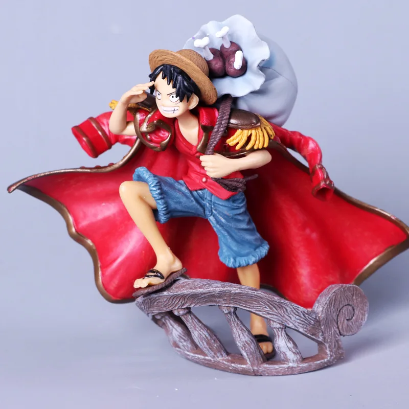 Экшн фигурка Luffy из аниме 20 юбилейный выпуск 2 вида красная накидка Коллекционная