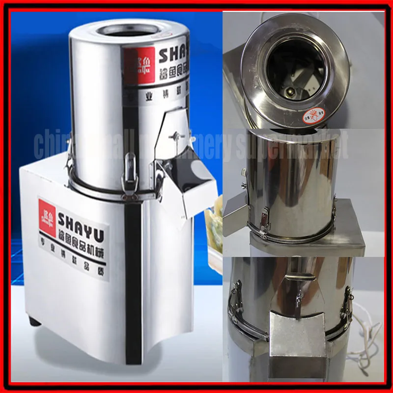 SY-280 150 кг/ч Многофункциональный Овощной миксер Электрический Нержавеющая сталь овощерезка Овощной металлорежущий станок