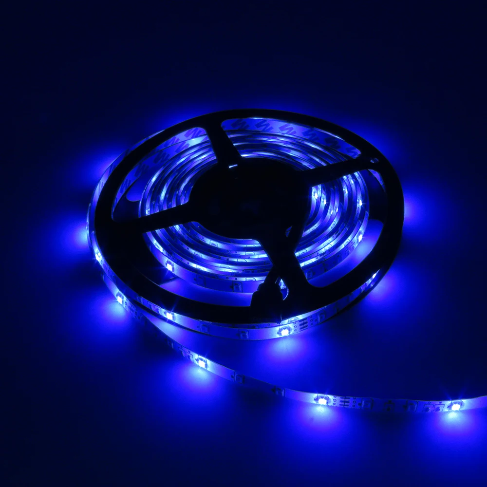 Водонепроницаемая светодиодная лента 3528 RGB 5 м 300 светодиодов изменяющая цвет
