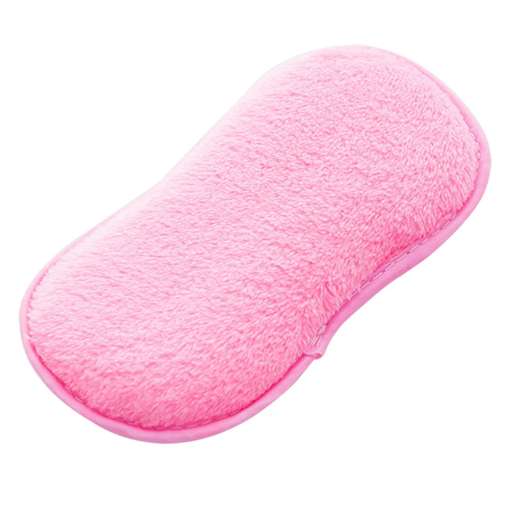 pink Кухонные чистящие тряпки Волшебные чистящие губки подушечки для мытья посуды щетка для мытья посуды горшок Мочалка для сковороды моющее полотенце очиститель - Цвет: pink