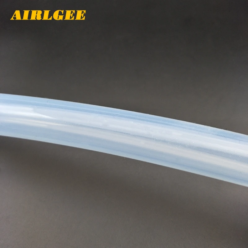 Прозрачная трубка из силиконовой резины 1 м внутренний диаметр 19 мм 25 мм. Гибкая