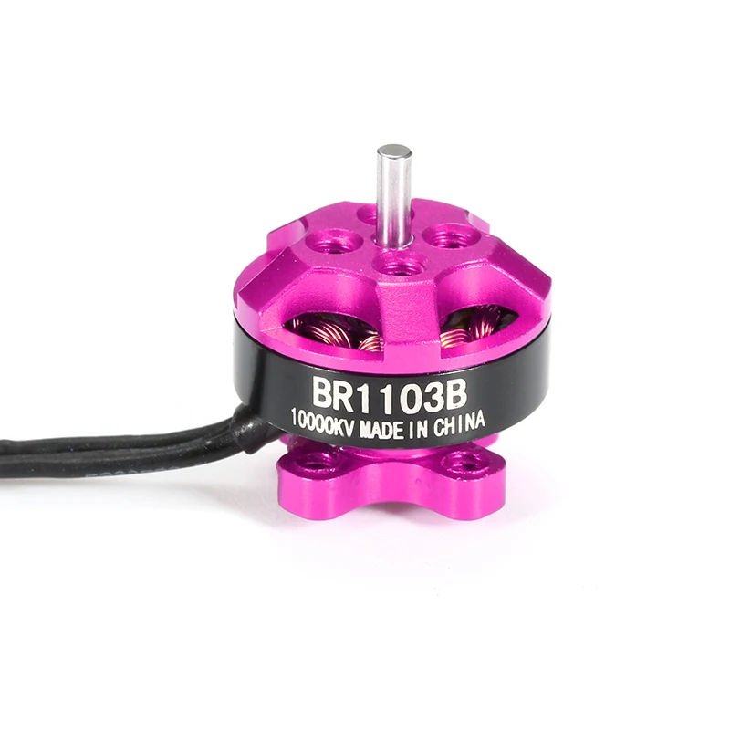 Высокое качество Racerstar Racing Edition 1103 BR1103B 8000KV 10000KV 1-3S бесщеточный мотор розовый для 50