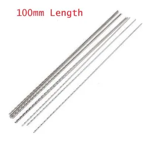 Высококачественное стальное сверло с диаметром 10x0,50,60,70,80,911.11.21.31.41.51.61.71.81.92 мм X 100 мм