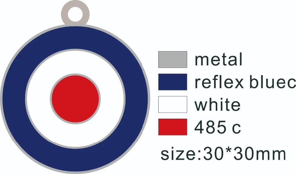 Mod target Charm with loop (без аксессуаров) железо + Краски эпоксидное покрытие в