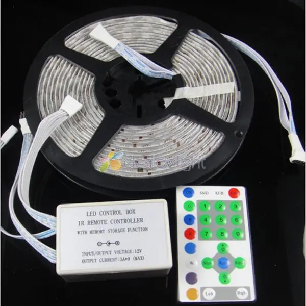 Новинка гибкая светильник вая лента 5 м 270 светодиодов 54led/M Dream Color Horse Race RGB 5050 SMD IP65