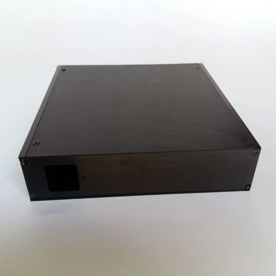 Мини алюминиевый корпус усилителя 2205 ЦАП Корпус Корпуса DIY box ( 220*52*226 мм)|Усилители