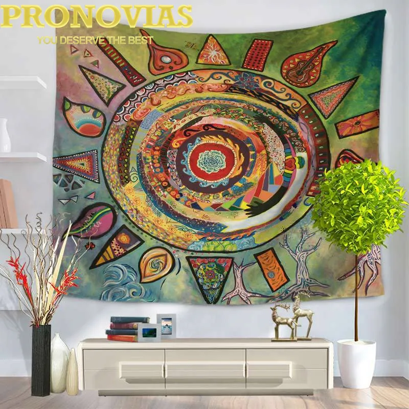 Pronovias 2017 солнце и луна гипсовый Гобелен/Настенный Ковер|wall carpet|wall tapestrysun moon tapestry |
