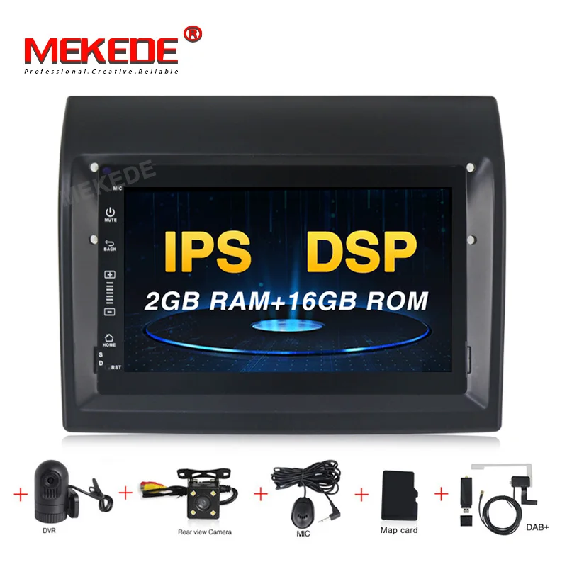 DVD CAMERA DVR DAB IPS DSP Android 9.0 Car Radio DVD Player GPS Multimedia Stereo For Fiat Ducato 2008- Citroen Jumper Peugeot Boxer Video Navi - Цвет: DVD CAMERA DVR DAB