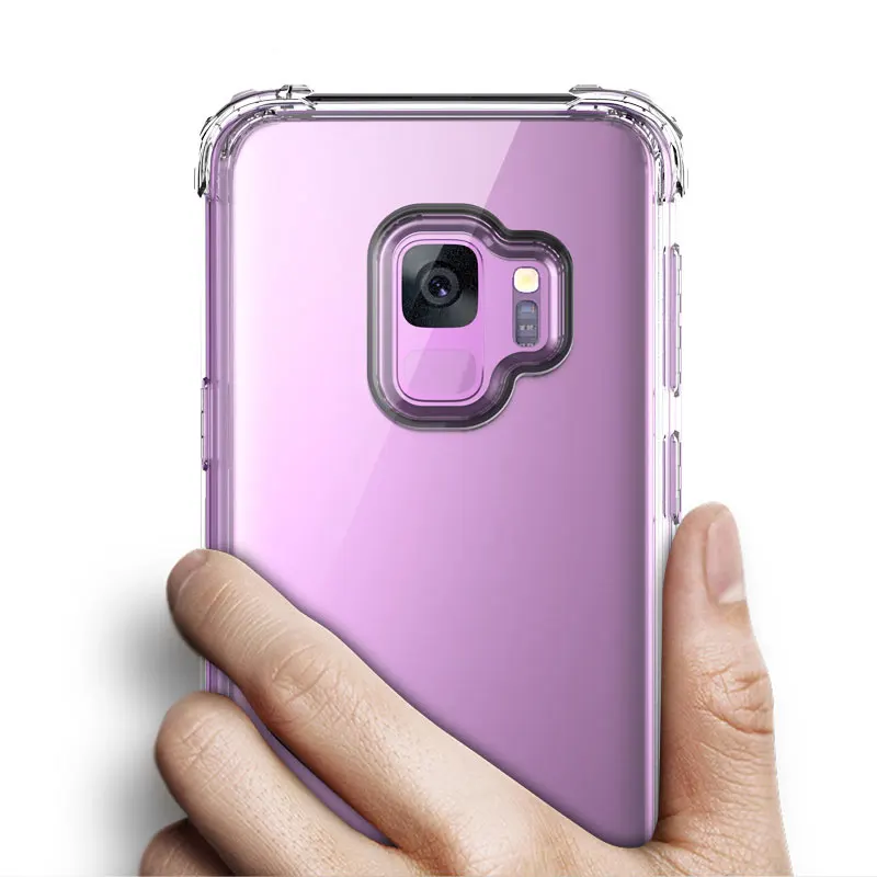 Ascromy для Galaxy S9 плюс Чехол Мягкий Бампер ТПУ Slim PC Защитный чехол КРЫШКА ДЛЯ Samsung S9Plus