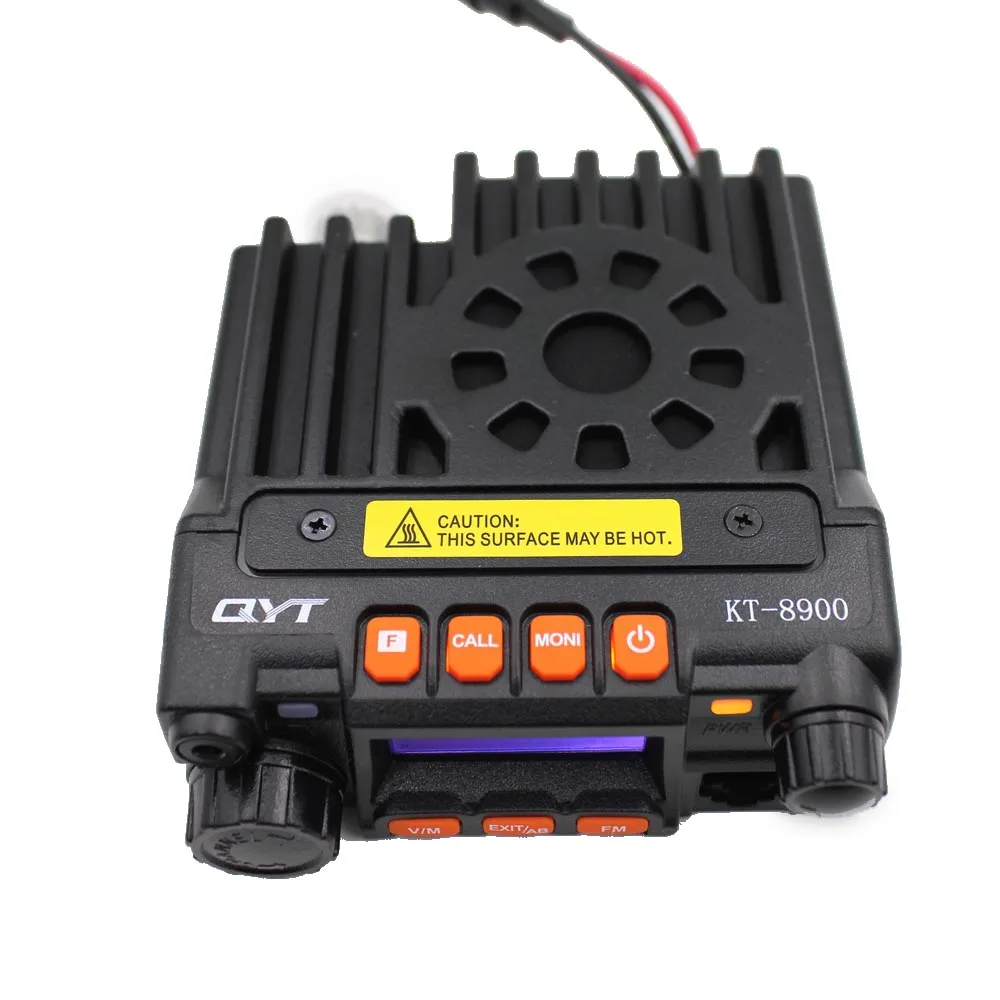 Qyt kt-8900r портативная рация трансивер vhf Автомобильная радиостанция KT8900R мини
