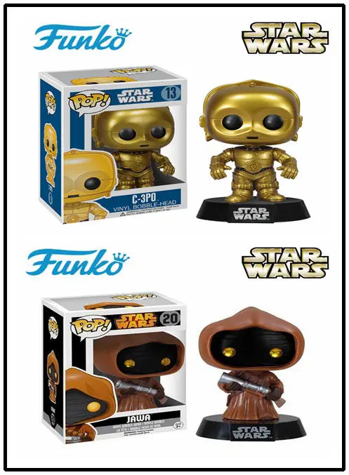 FUNKO POP Star wars & JAWA фигурка из ПВХ Коллекционная модель игрушки для детей