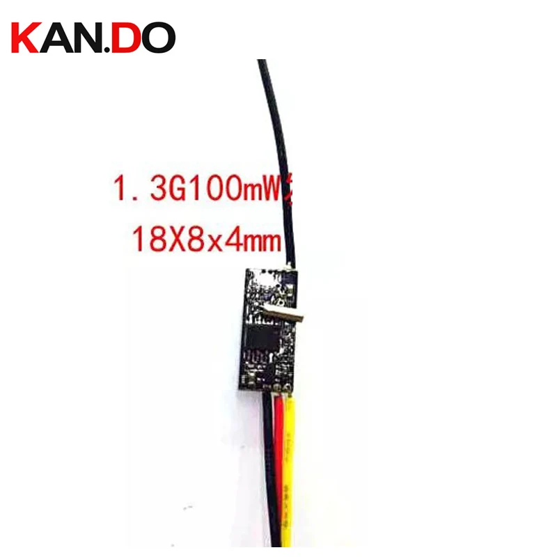 Мини Размер 200 мВт 1,3G беспроводной FPV передатчик, 1,3G батут, DIY Беспроводная камера 1,3G передающая форма беспилотный передатчик