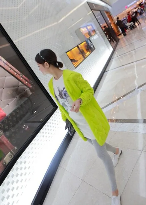 

Vogue Nice Fashion Spring Autumn Winter Women Knitted Cardigan Women Casual Long Sweater 4 Candy Colors A212