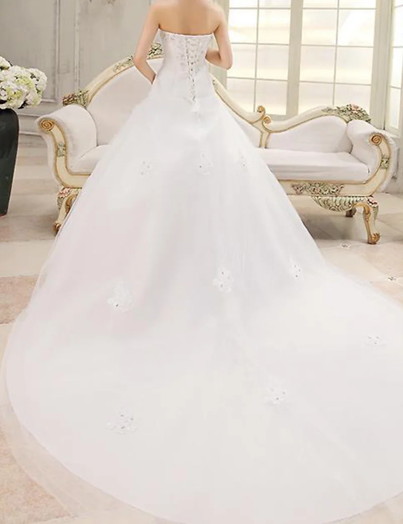 Wedding Dress 2017 A Line Floor-length Sleeveless Sexy Bride Gown Vestido De Noiva | Свадьбы и торжества