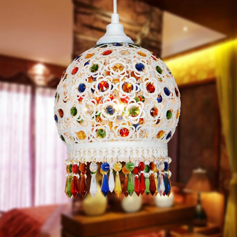 Турецкая богемная лампа для средиземноморского ресторана и спальни