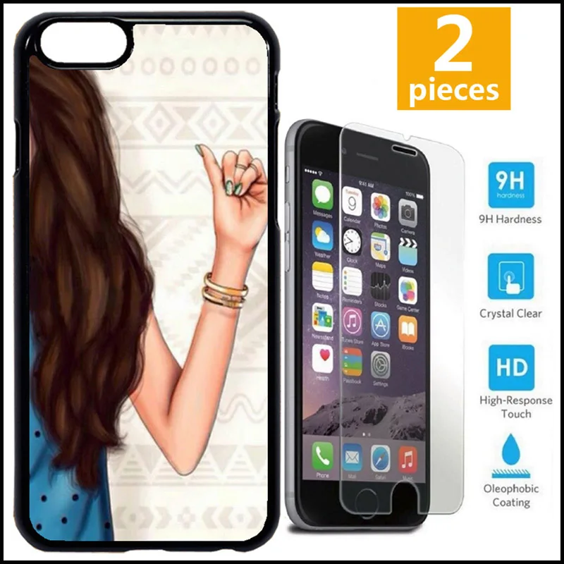 Модный чехол для телефона с надписью Handshake Girl Best Friends iPhone X 7 8 Plus XR XsMax 6s Samsung Note9 S10 +
