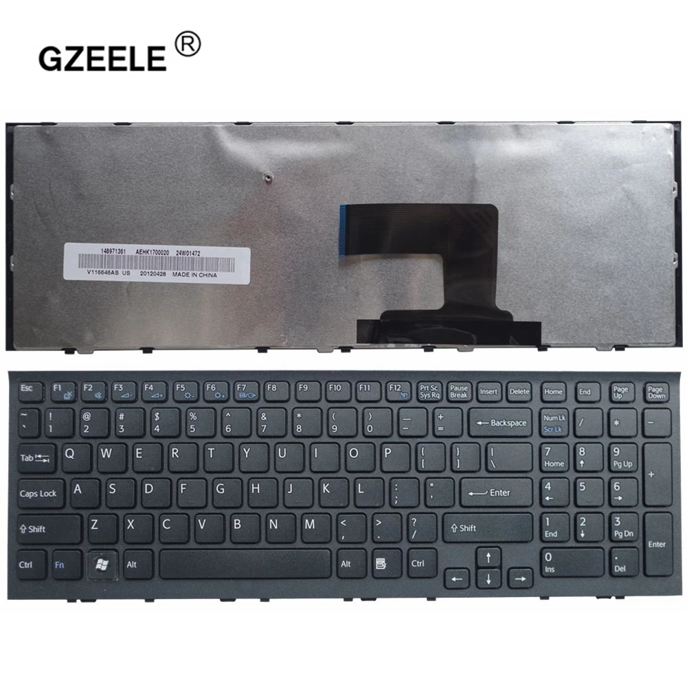 Новая клавиатура GZEELE для ноутбука Sony VPC-EH VPCEH 148970811 AEHK1U00010 V116646E PCG-71811L PCG-71811W