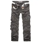 Мужские военные брюки, Боевая Спецодежда, джинсы, свободные армейские джинсы с множеством карманов, повседневные мужские брюки размера плюс