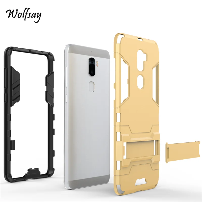 Wolfsay For Letv LeEco Cool 1 Case Cover Le Slim Robot Armor Stand Shockproof Rubber for Phone | Мобильные телефоны и