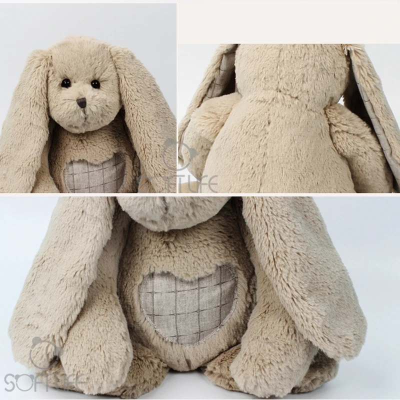 25 см прекрасный кролик плюшевые куклы игрушки кролики детские мягкие с длинными
