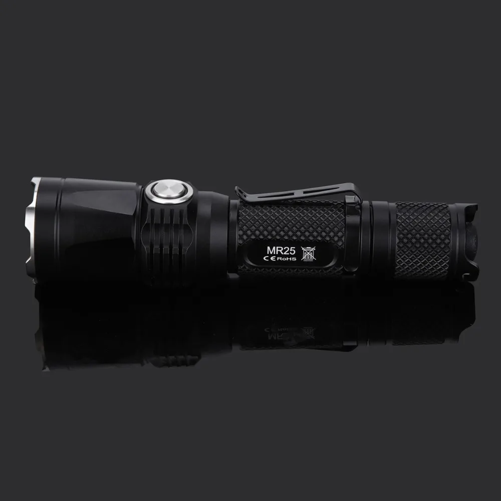 VOLLSION MR25 1*18650/2*16340/2 * CR123A USB Перезаряжаемый и разряжаемый тактический фонарик из