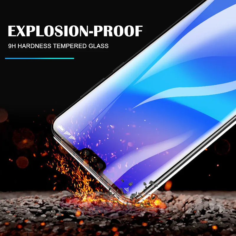Закаленное стекло 19D с полным покрытием для Huawei Honor 10 P20 P30 Pro Mate 20 Lite 8X 8A защитная