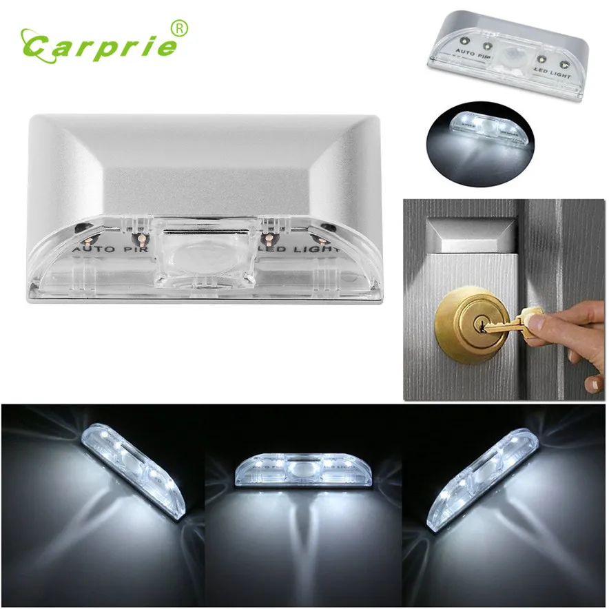 CARPRIE бра 4 светодиодный энергоэффективным Портативный Беспроводной дверные