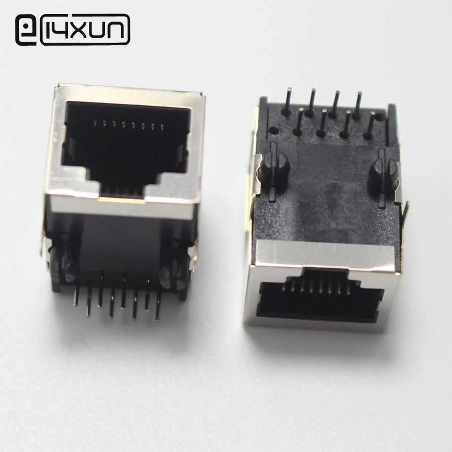 Сетевой интерфейс RJ45 2 шт. разъем с одним портом 21 мм 59|connector|interfacel connector |